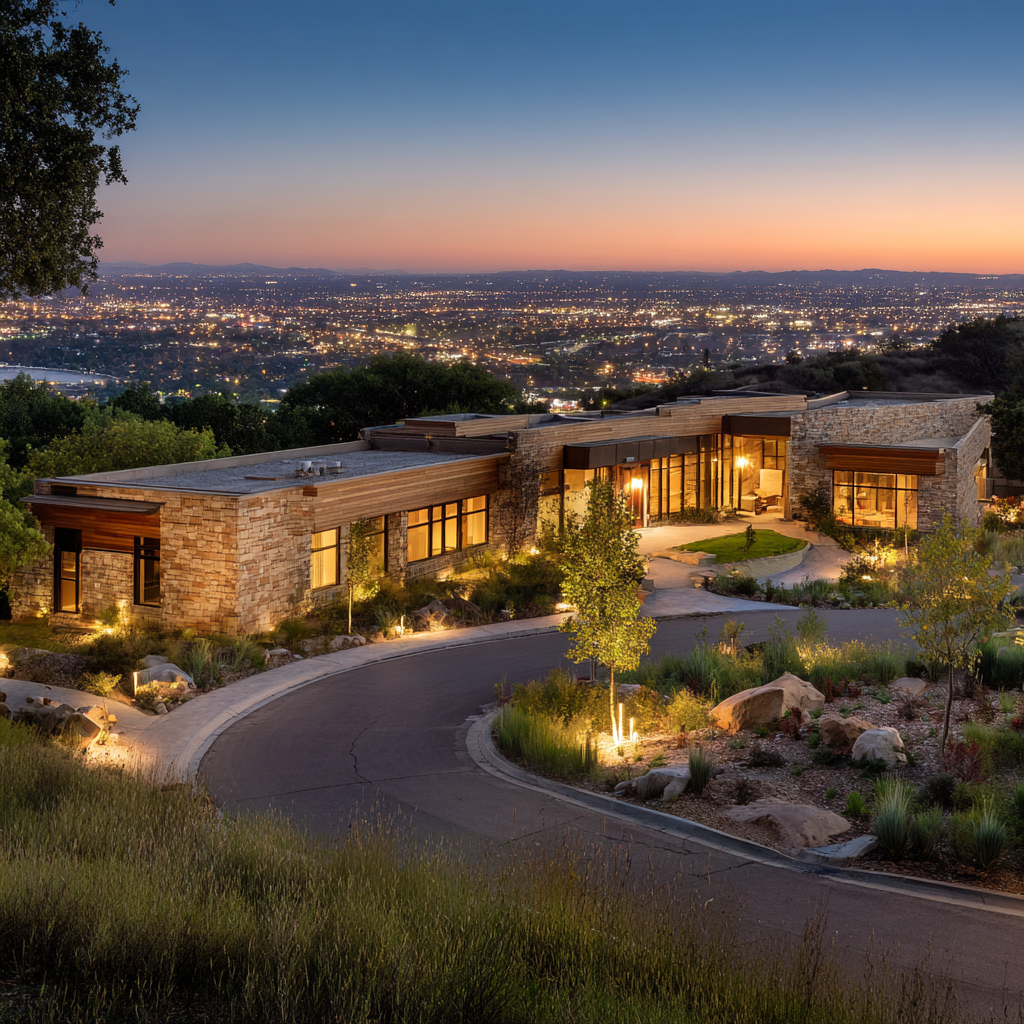 Professional yoga studio